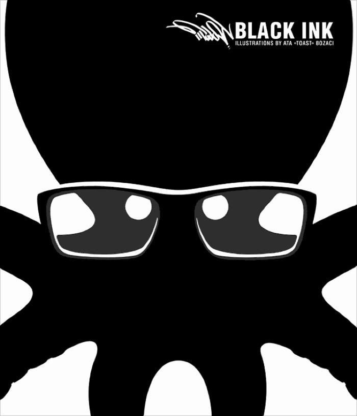 Black Ink Illustrations by Ata «TOAST» Bozaci