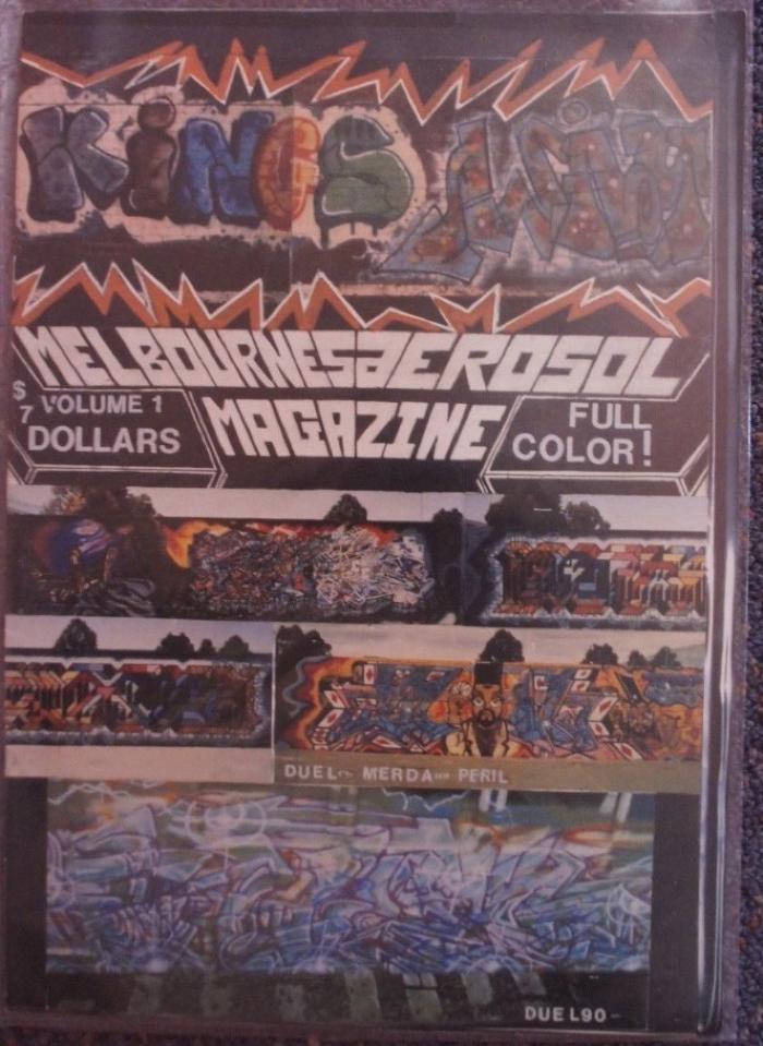 Melbourne Aerosol Magazine;Melbourne Aerosol Magazine