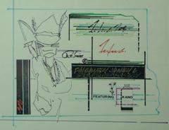Card for Futura 2000 exhibition at Fun Gallery, New York