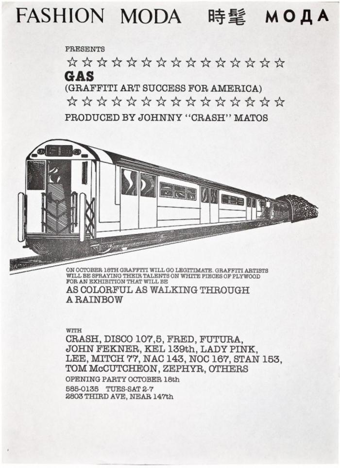 Poster of Graffiti Art Success for America (GAS)