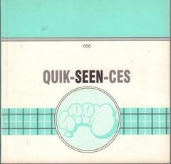 Quik – Seen – Ces