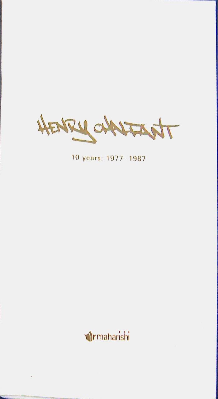 Henry Chalfant 10 years: 1977 -1987