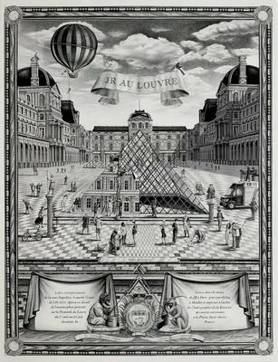JR au Louvre 