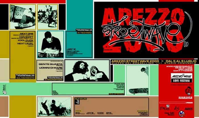 Flyer of Arezzo Wave Festival
